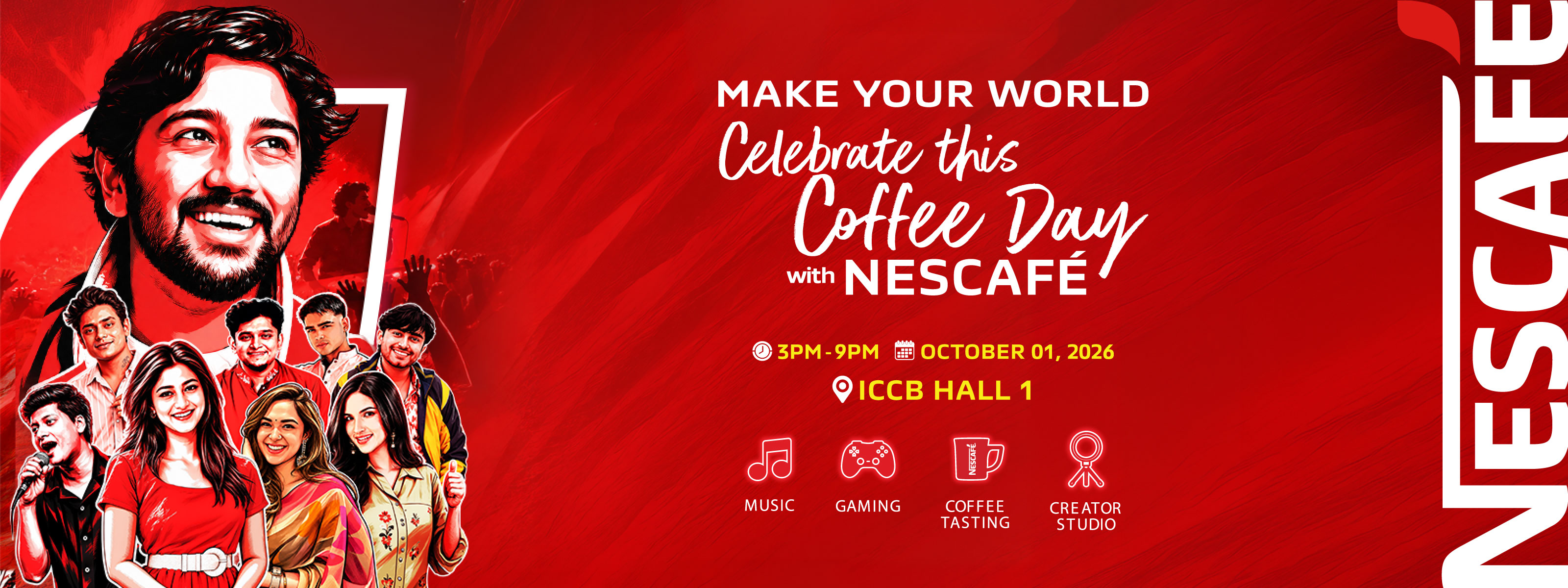 Celebrate Coffee Day with NESCAFÉ