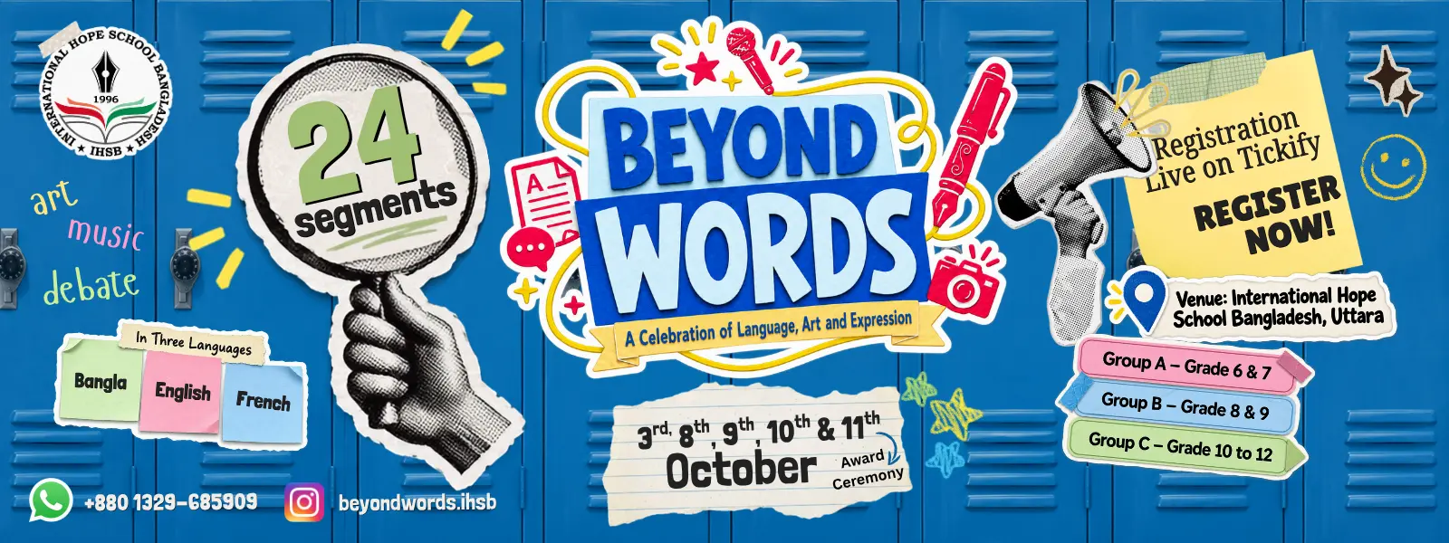 Beyond Words 2026: A Celebration of Language, Art, and Expression