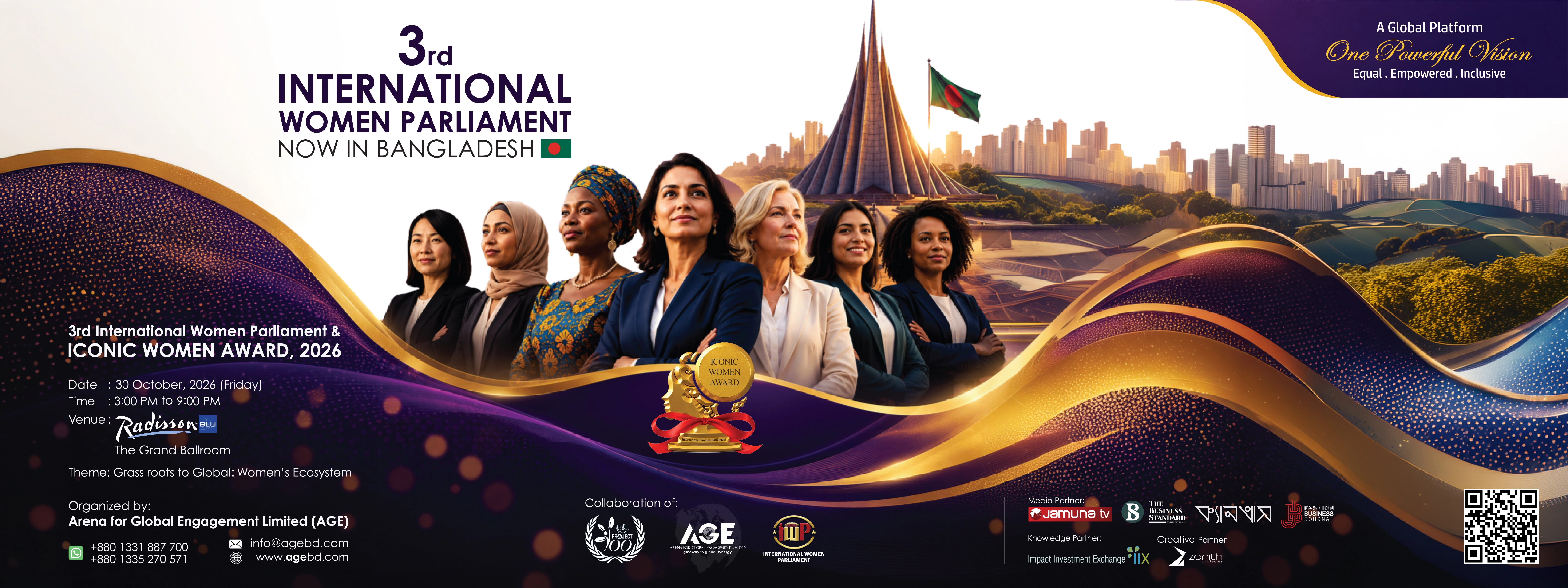 3rd International Women Parliament & Iconic Women Awards 2026