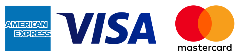 Visa, Mastercard, Amex